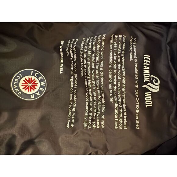 Icewear Iceland Women's Lightweight Full Zip Hooded Jacket Black Activewear - Picture 5 of 13